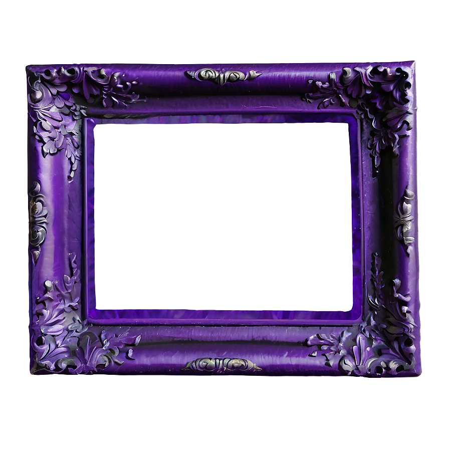 Purple Frame Png Qsp