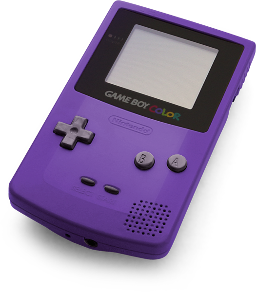 Purple Game Boy Color Console