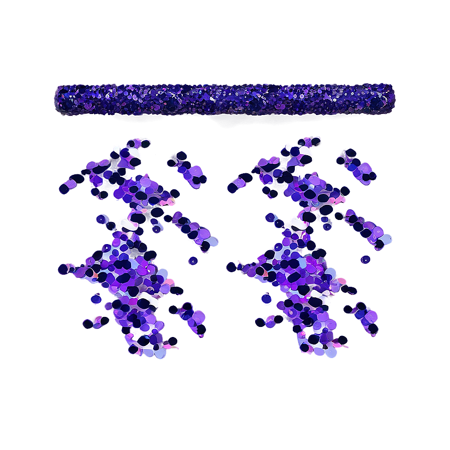 Purple Glitter Confetti Png Gdb