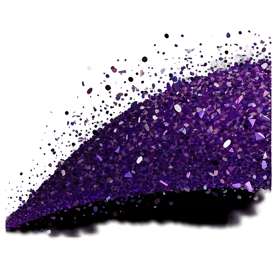 Purple Glitter Explosion Png Cik