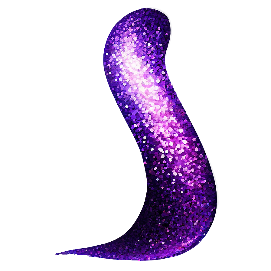 Purple Glitter Flare Png 86