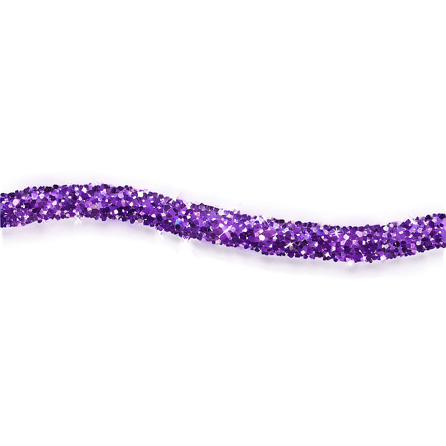 Purple Glitter Line Border Png Mrt