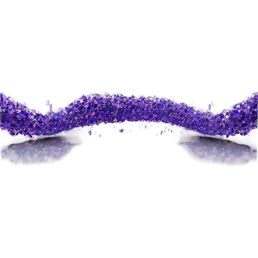 Purple Glitter Strand Png Iuw