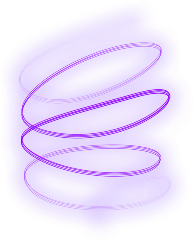 Purple Glow Spiral Abstract