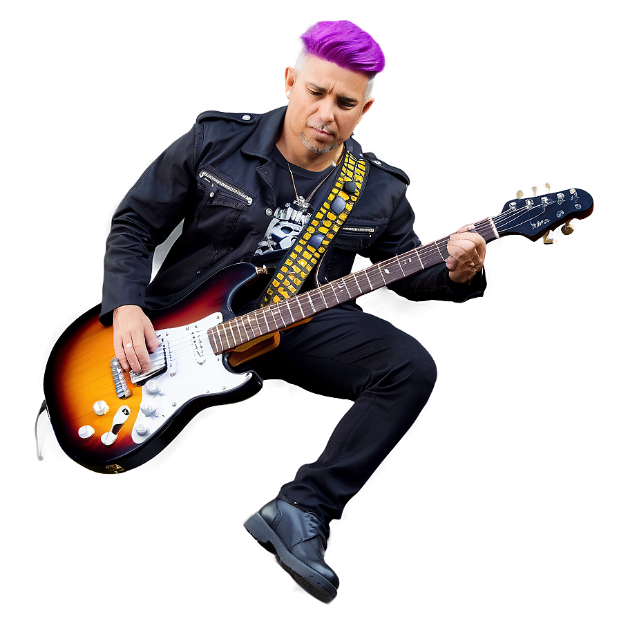 Purple Hair Rock Star Performance Png 06272024