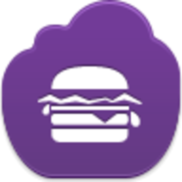 Purple Hamburger Icon