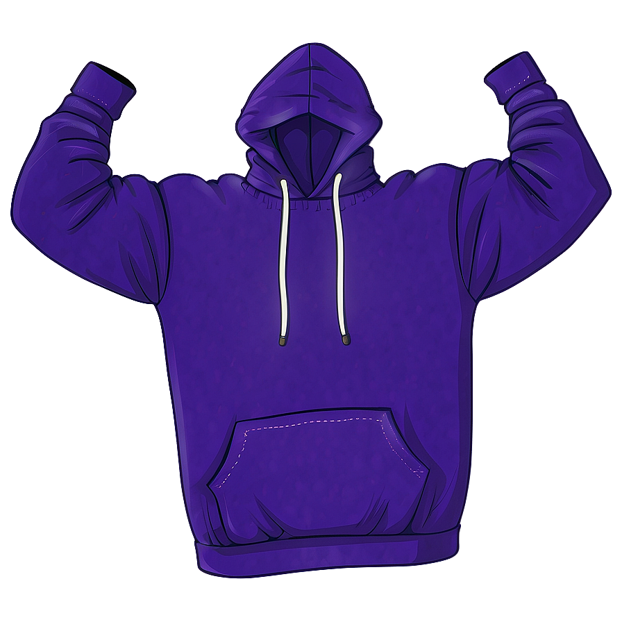 Purple Haze Hoodie Clipart Png 06292024