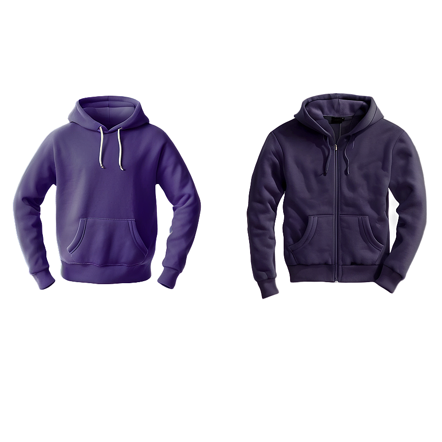 Purple Hoodie Png Fjg40