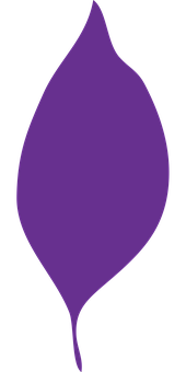 Purple Leaf Graphic