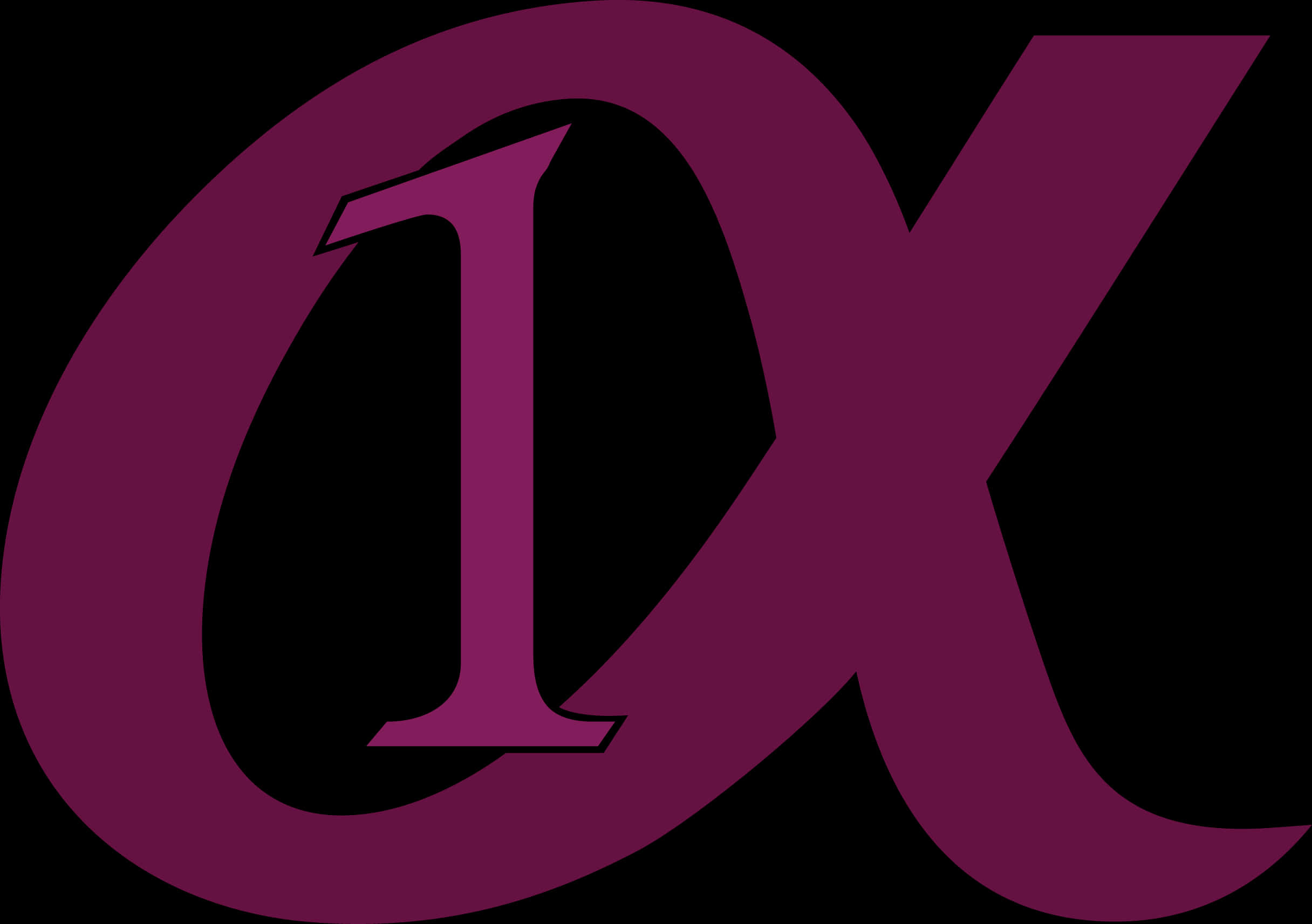 Purple Letter X Logo