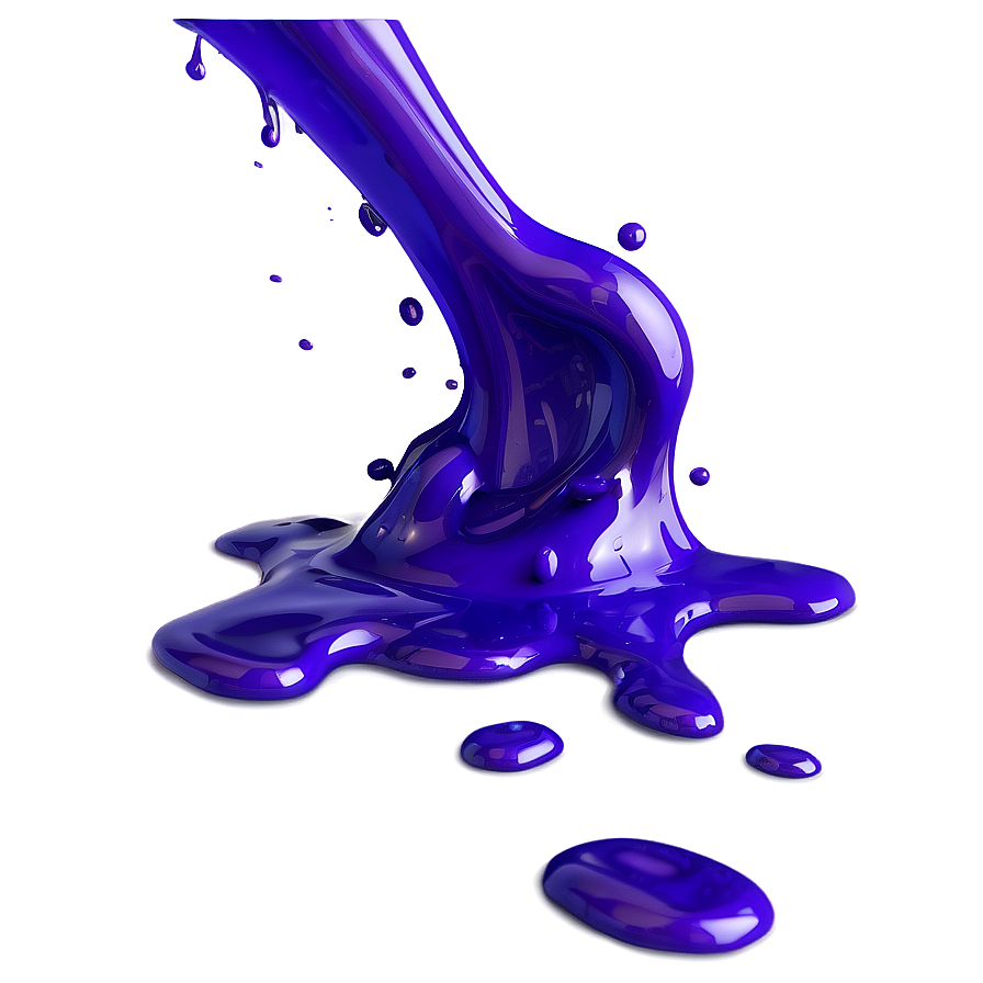 Purple Paint Splash Png 34