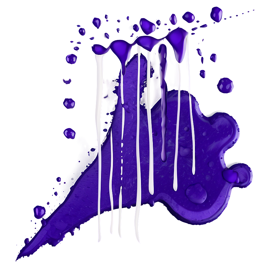 Purple Paint Splatter Png 05042024