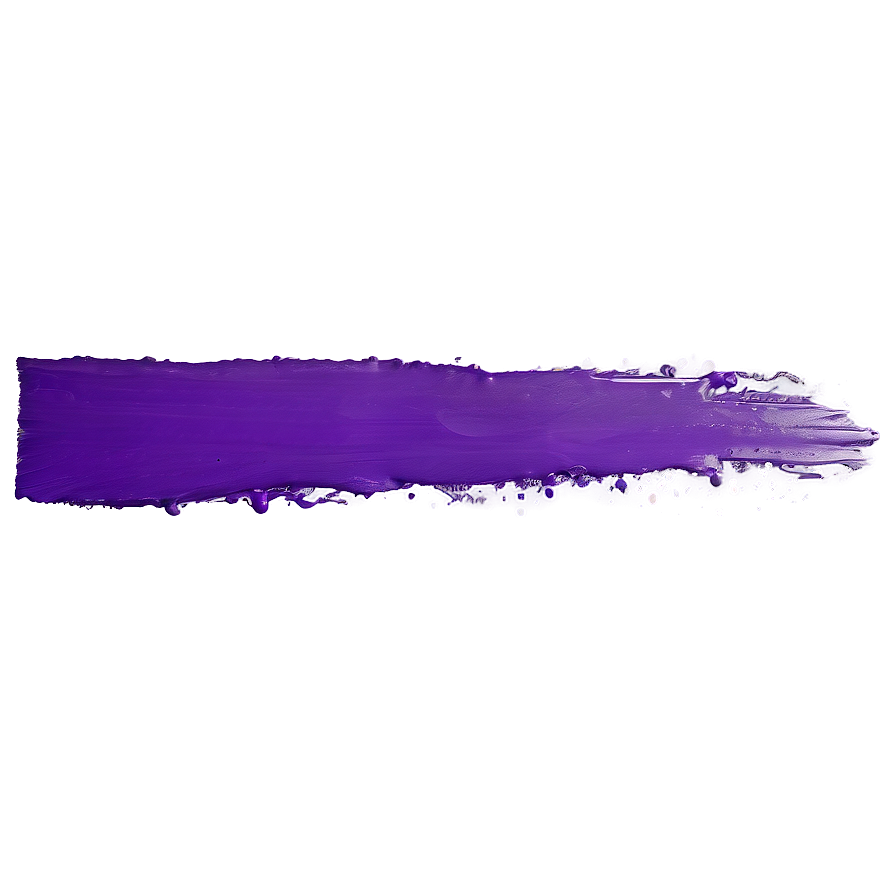Purple Paint Stroke Png 05252024