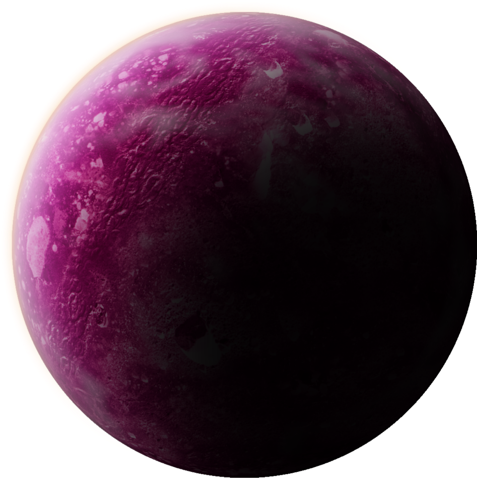 Purple Planet Rendering