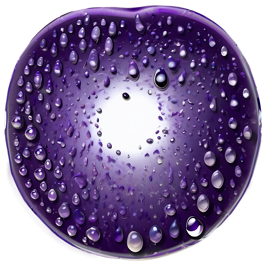 Purple Rain Droplets Effect Png Gdy