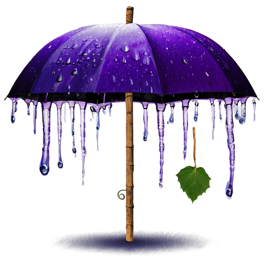 Purple Rain On Rooftops Png 40