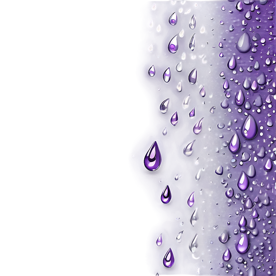 Purple Raindrops Background Png 06252024