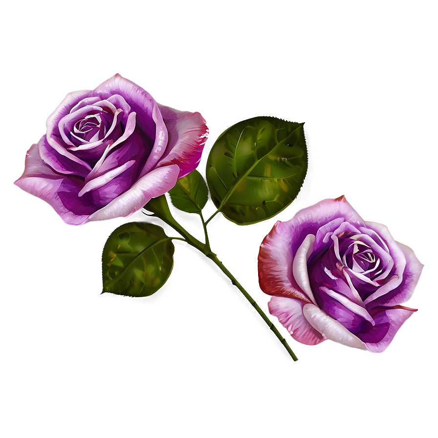 Purple Rose Petals Png Tqu99