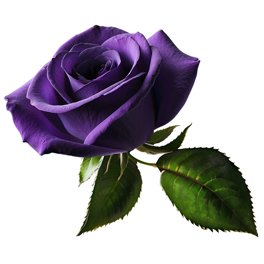 Purple Rose Png 04292024