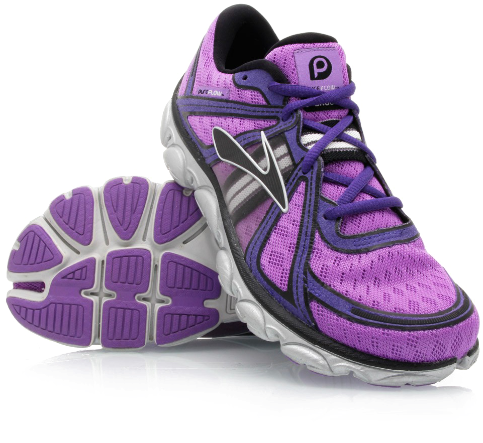 Purple Running Shoe Side View