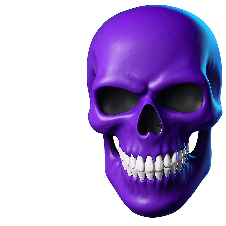 Purple Skull Trooper Character Render Png 25