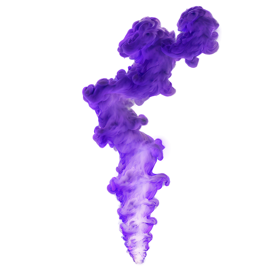 Purple Smoke Spiral Png 06122024