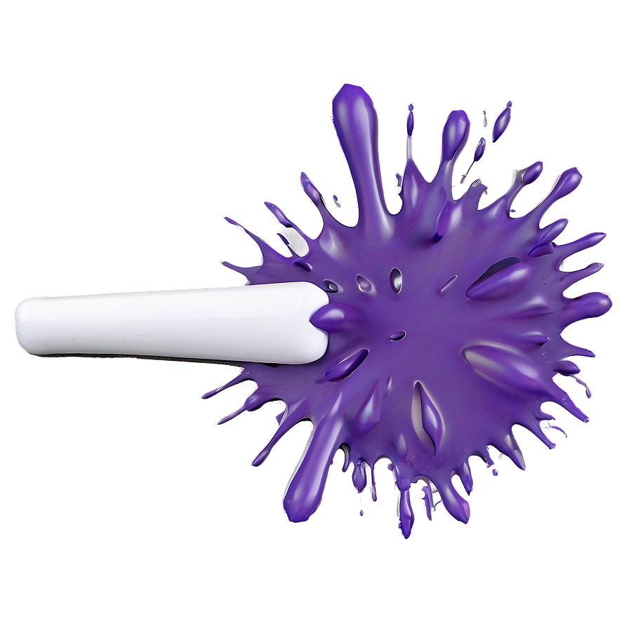 Purple Splat Png 15