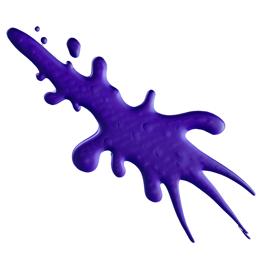 Purple Splat Png 32