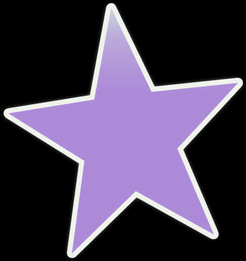 Purple Star Graphic