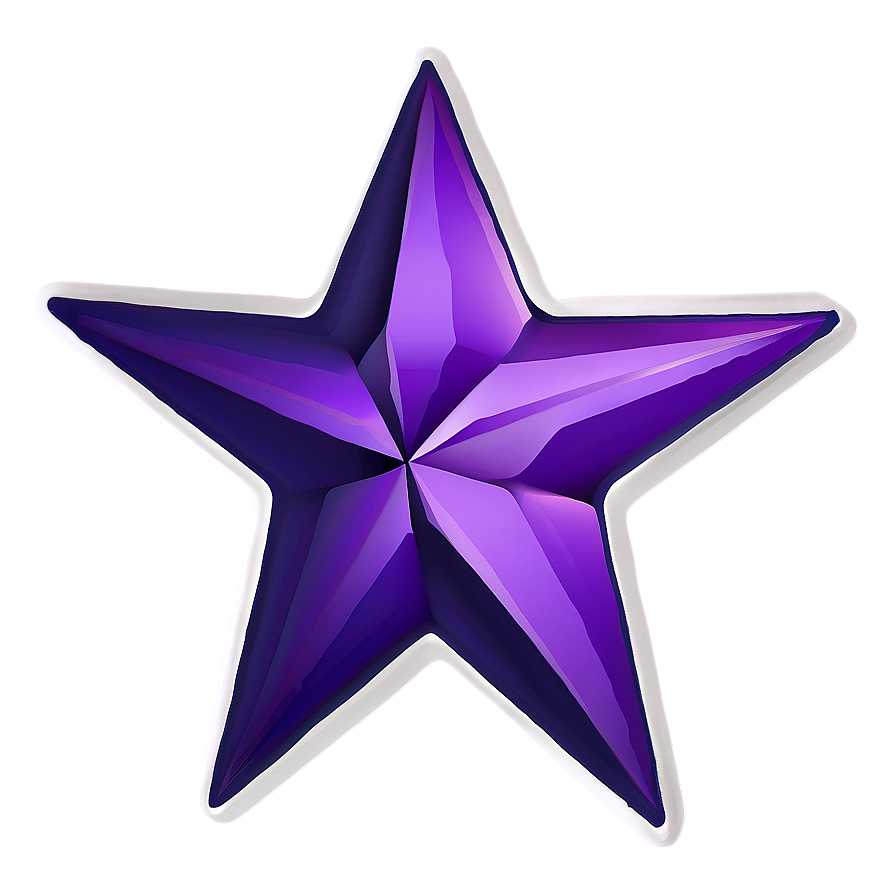 Purple Star Icon Png Dqc