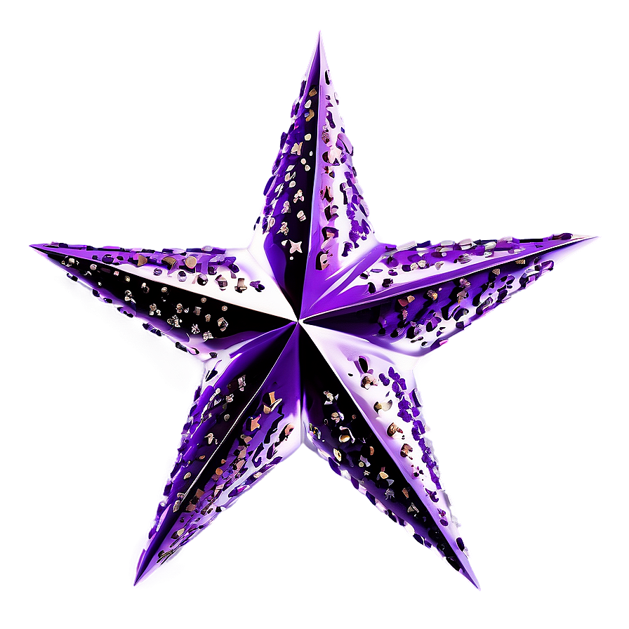 Purple Star Shine Png Xcp