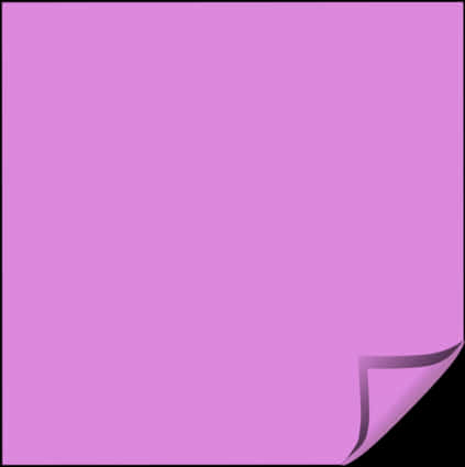Purple Sticky Note Vector