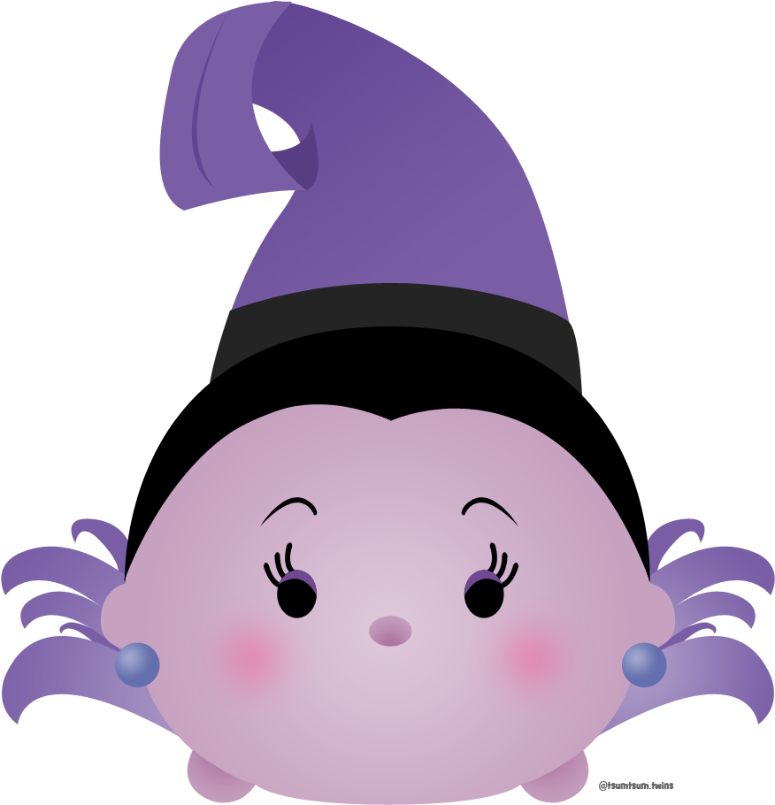 Purple Witch Tsum Tsum Character