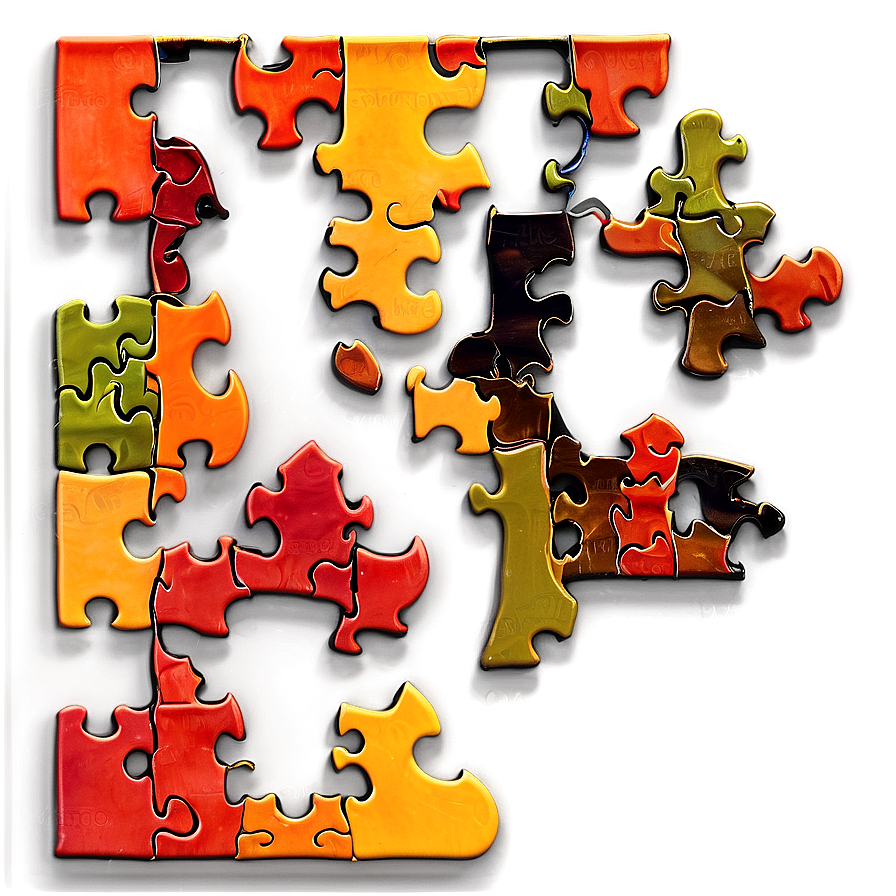 Puzzle Piece Border Png Ifb82