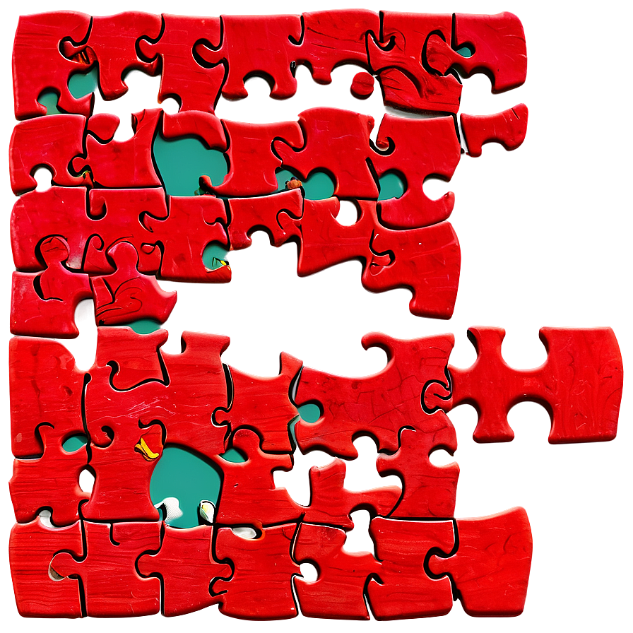 Puzzle Pieces Clipart Png 06132024