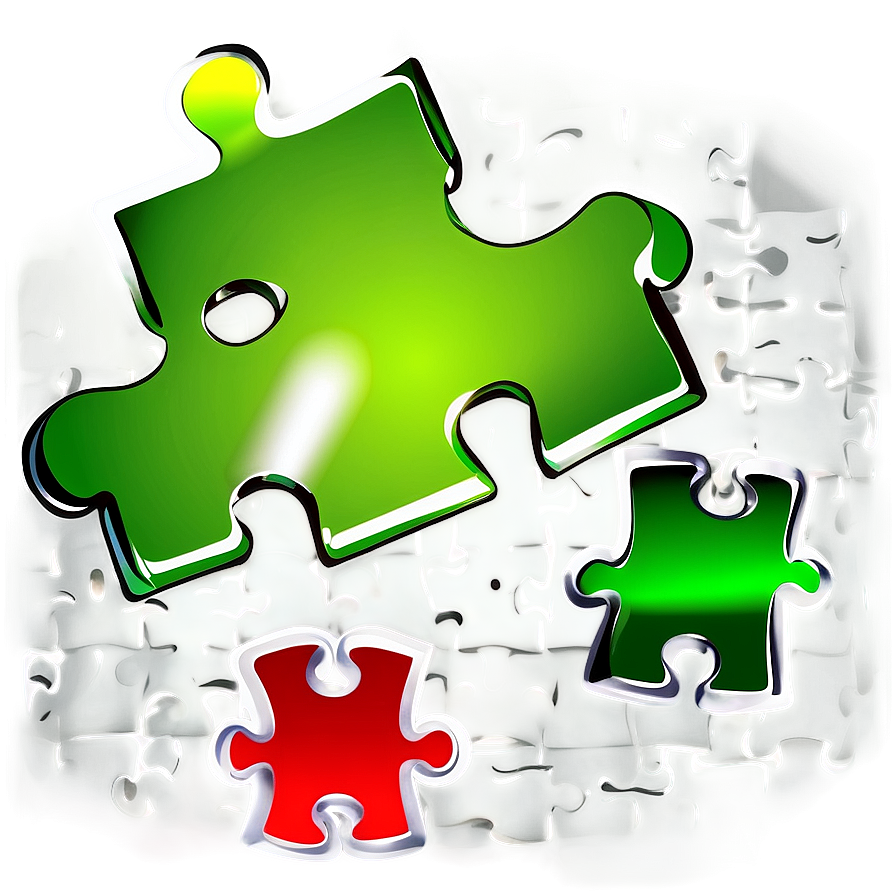 Puzzle Pieces Vector Png Frm78