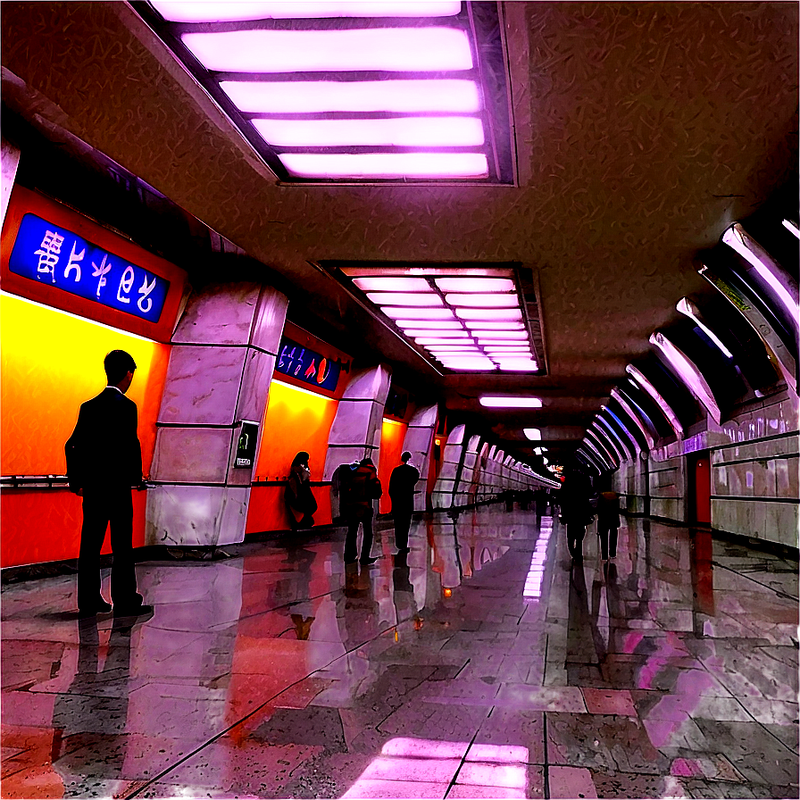 Pyongyang Metro Station Png 06242024