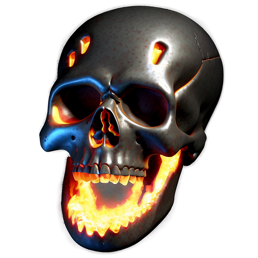 Pyro Skull Image Png Tdc