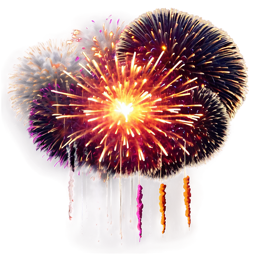 Pyrotechnic Explosion Display Png 85