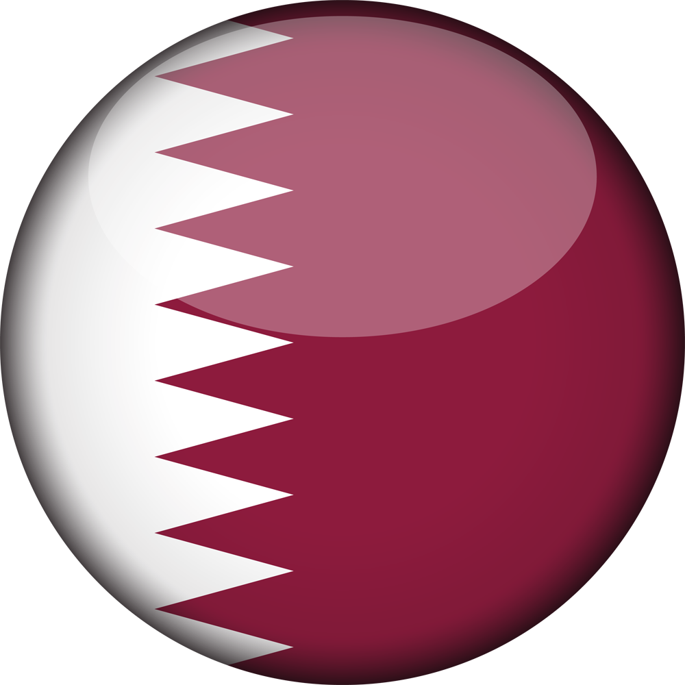 Qatar National Flag Graphic