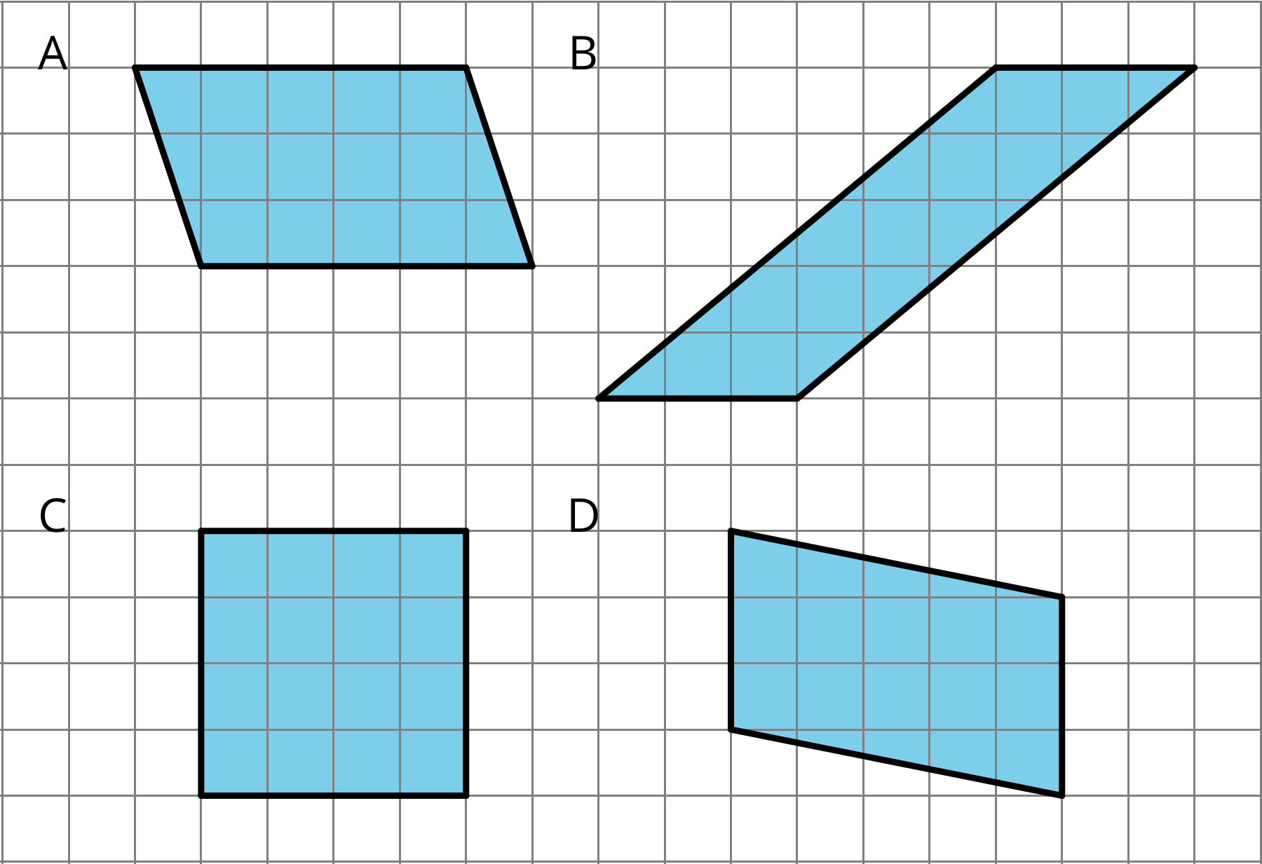 Quadrilateralson Graph Paper