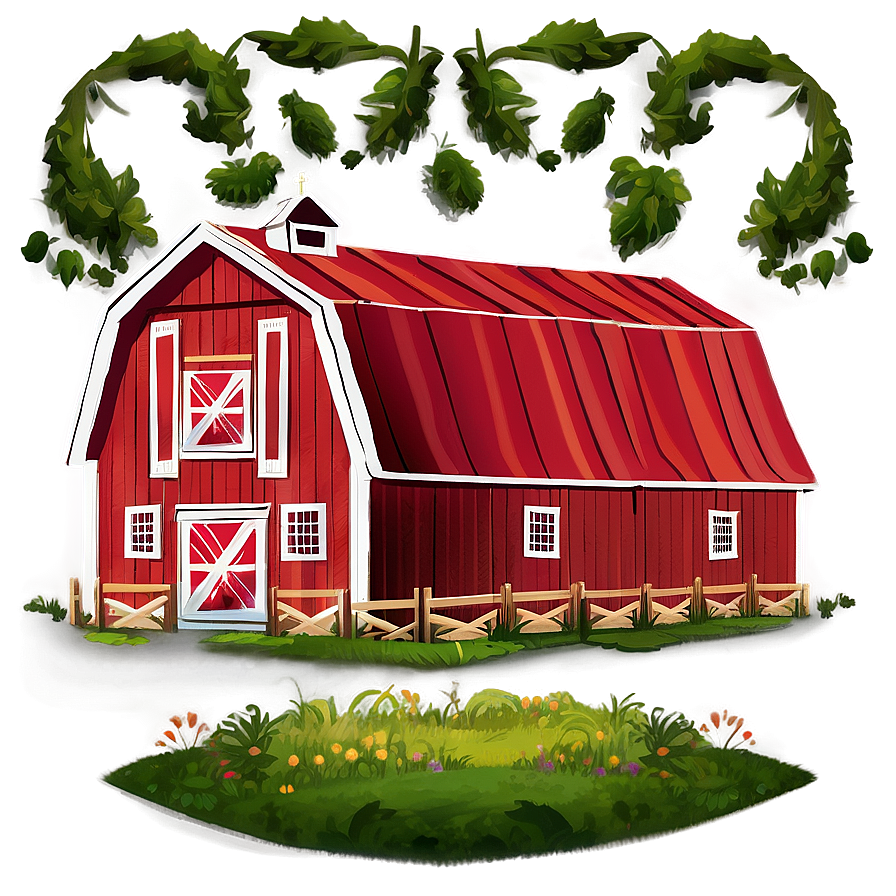 Quaint Little Barn Png 06122024