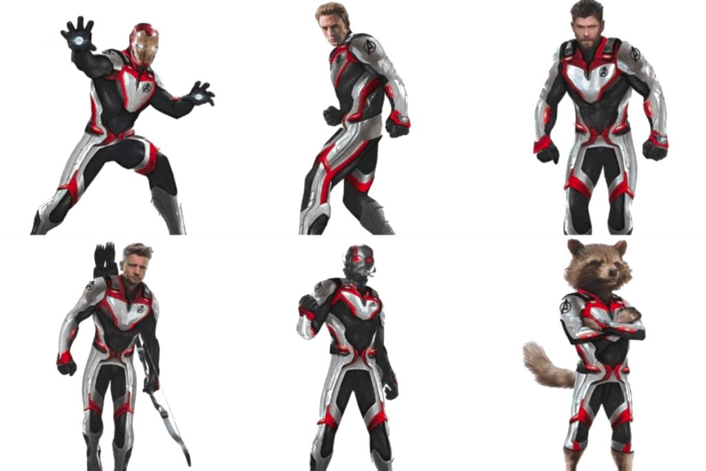 Quantum Realm Suits Team