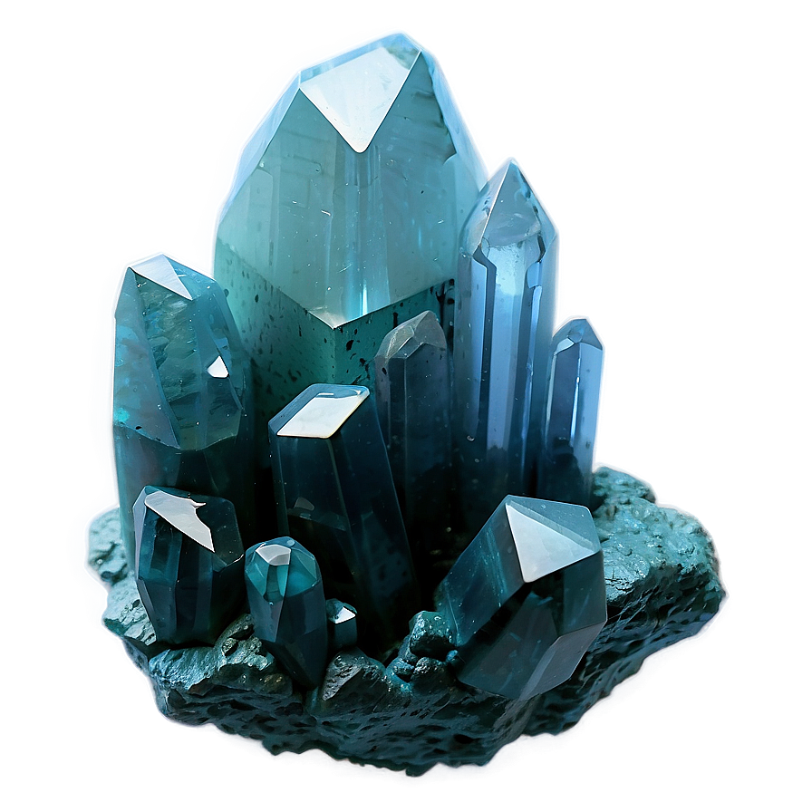 Quartz Crystal Cluster Png 06132024