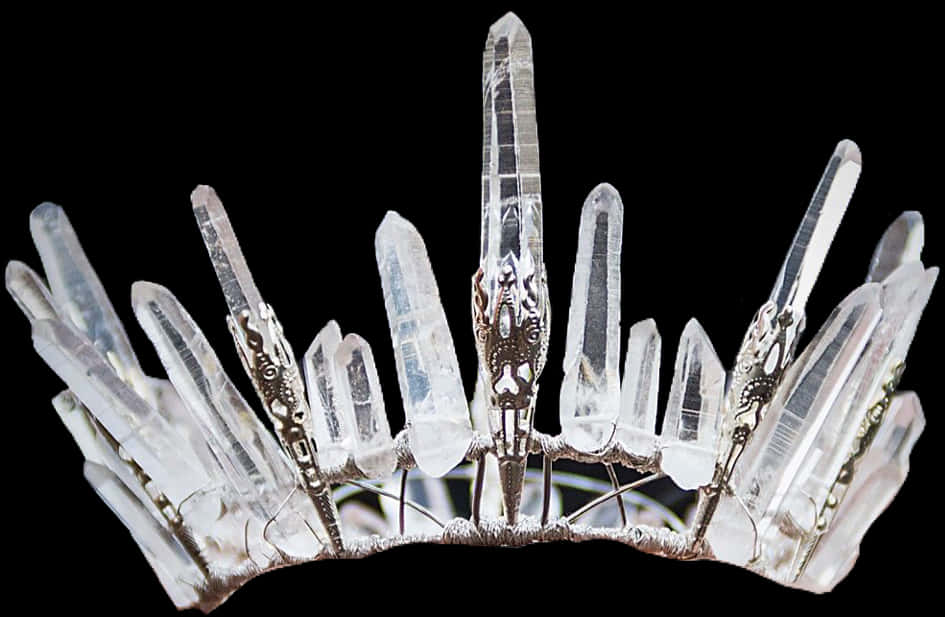 Quartz Crystal Crown Jewelry