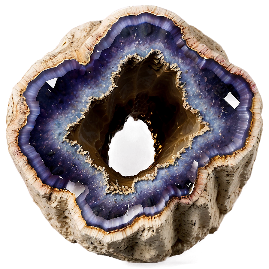 Quartz Geode Crystal Png 06282024