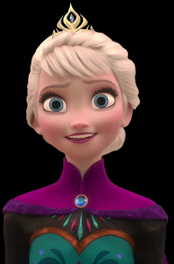 Queen Elsa Portrait Frozen