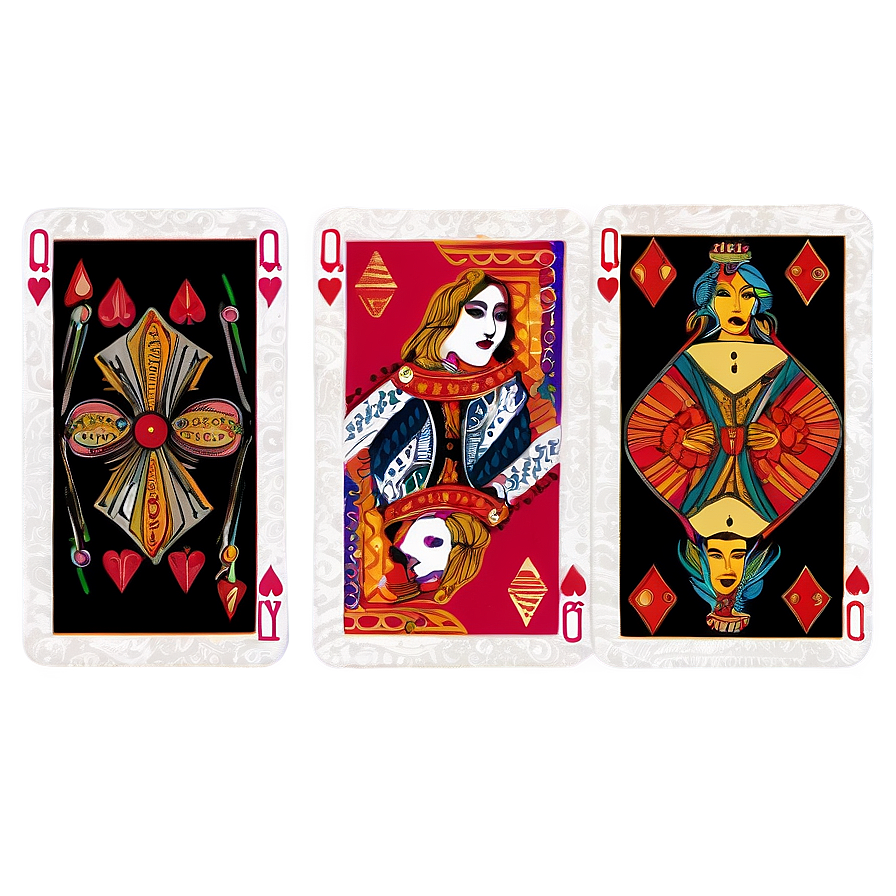 Queen Of Diamonds Playing Card Png Vbi