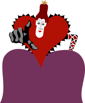 Queenof Hearts Animated Character