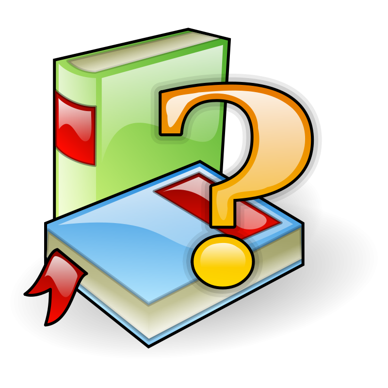 Question Mark Books Icon